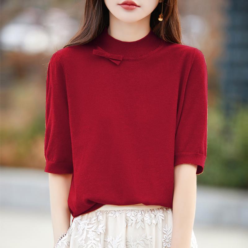 Letní košile pro ženy - 50% směs morušového hedvábí | Bez vrásek a UV ochrana | Luxusní lehký top