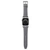 Karl Lagerfeld Pasek Klawlsaklhpg Apple Watch 42/44/45/49Mm Srebrny/Silver Strap Saffiano Monogram