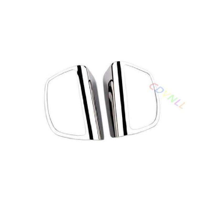 For Ford Focus 2012-2018 Chrome Steel A Post Speaker Frame Cover Trim 2PCS new