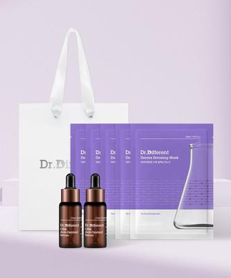 CEQ Antioxidant Serum 2-pack + Derma Mask 1 Box (5 Sheets)