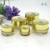 Face Cream Bottle Plastic White Purple Green Pink Gold Eyeshadow Box 5g-50g Eye Cream Jar Two-layer Cream Box Cosmetic Container