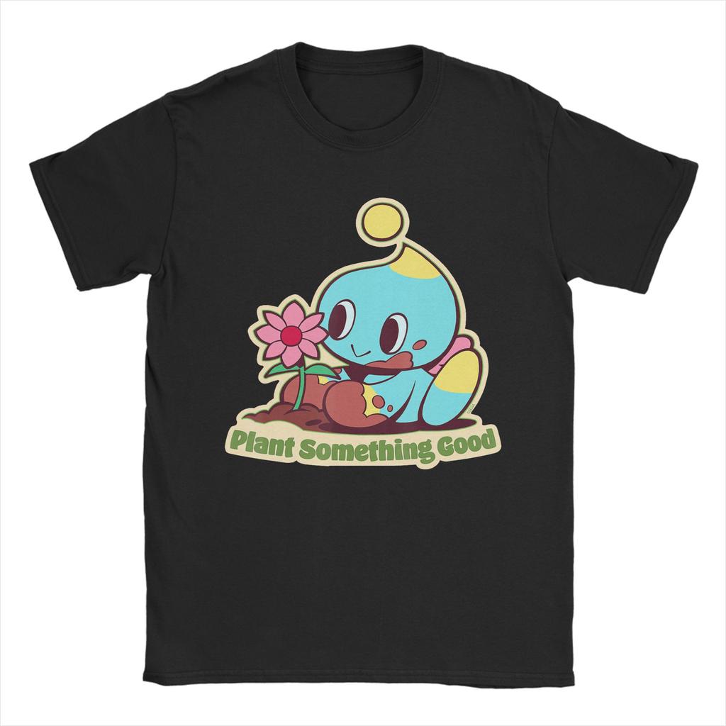 Chao Tales Halloween Hedgehogs Cartoon Unisex T Shirt Creative Tees Short Sleeve Round Collar TShirts Cotton Birthday Gift Clothes