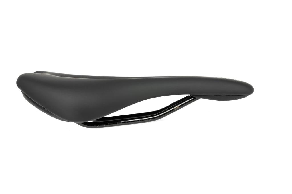 Seido Bicycle Saddle Evo Seat Black Rail One Size Seat/Black