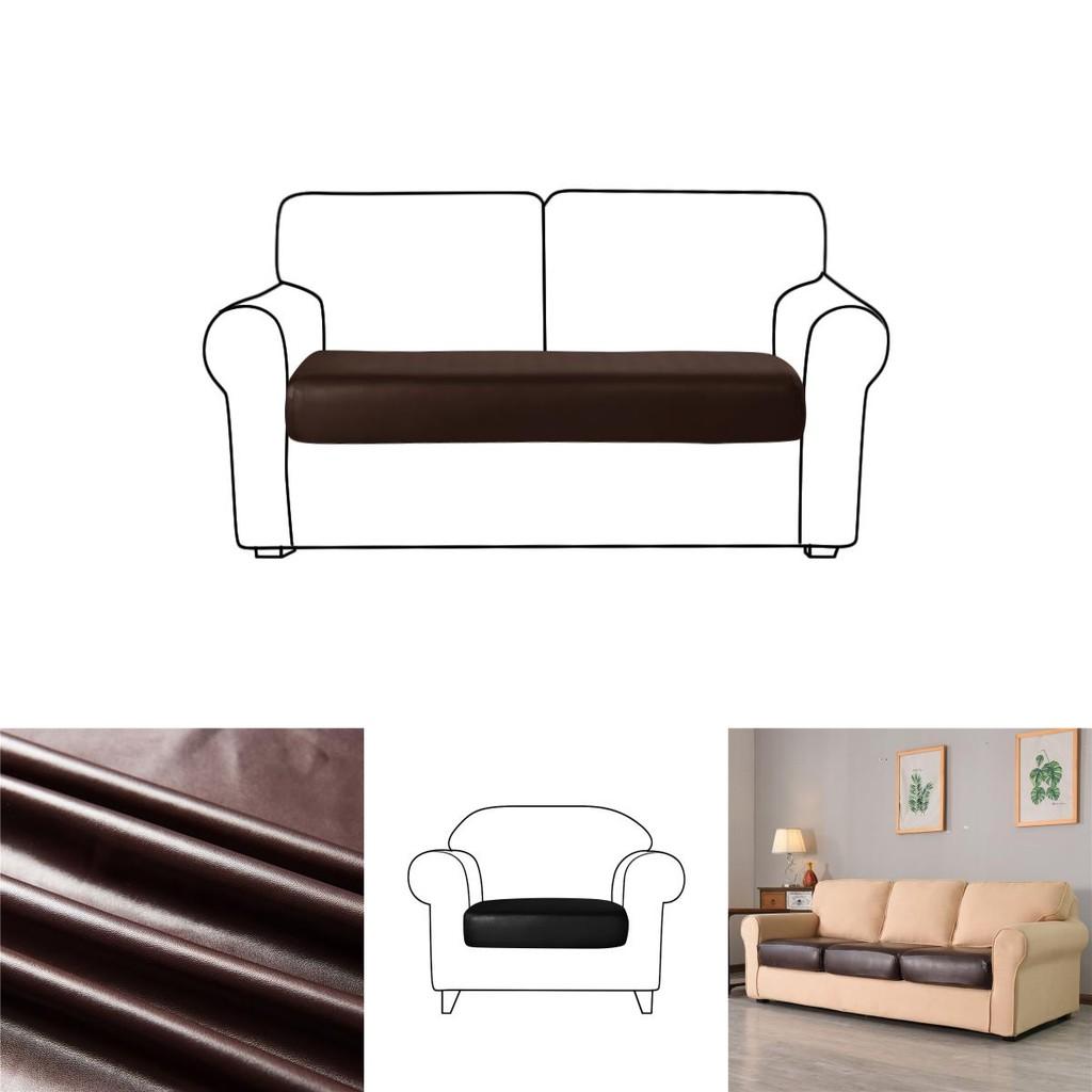 Chic Waterproof Couch Cover Seat Protector In Soft Pu Leather For Comfortable Seating