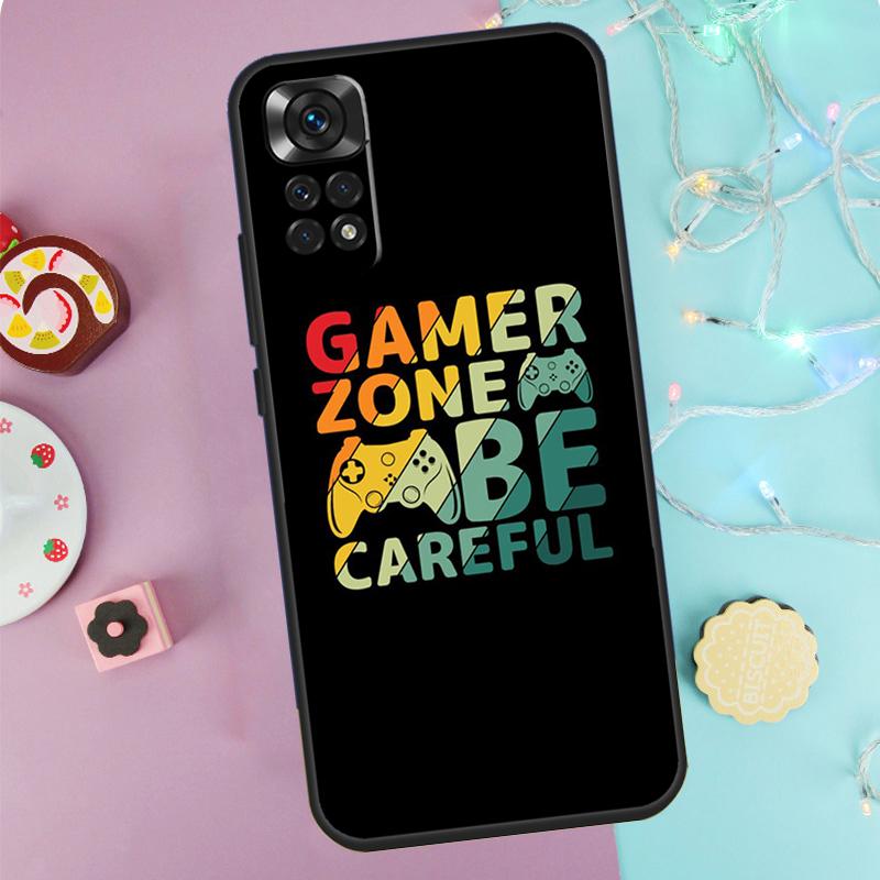 

Game Console Gamer Zone Case For Xiaomi Redmi Note 9 10 11 12 13 14 Pro 9S 10S 11S 12S Redmi 14C 10C 12C 13C Cover Redmi Note 13ProPlus