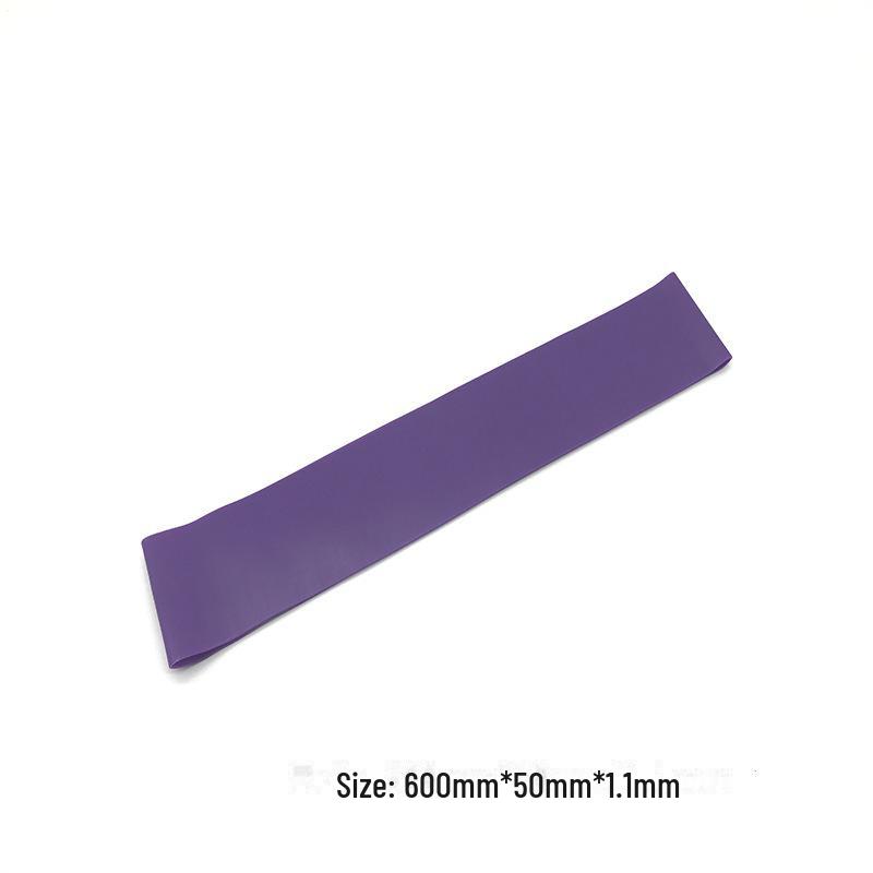 Silicone Yoga and Fitness Resistance Band for Squats and Rehabilitation.