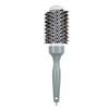 Hot Sale Green Grey Bristle Aluminium Tube Comb Hairdressing Curling Comb Air Conductive Styling Comb Anti-static Cylinder Roller Comb