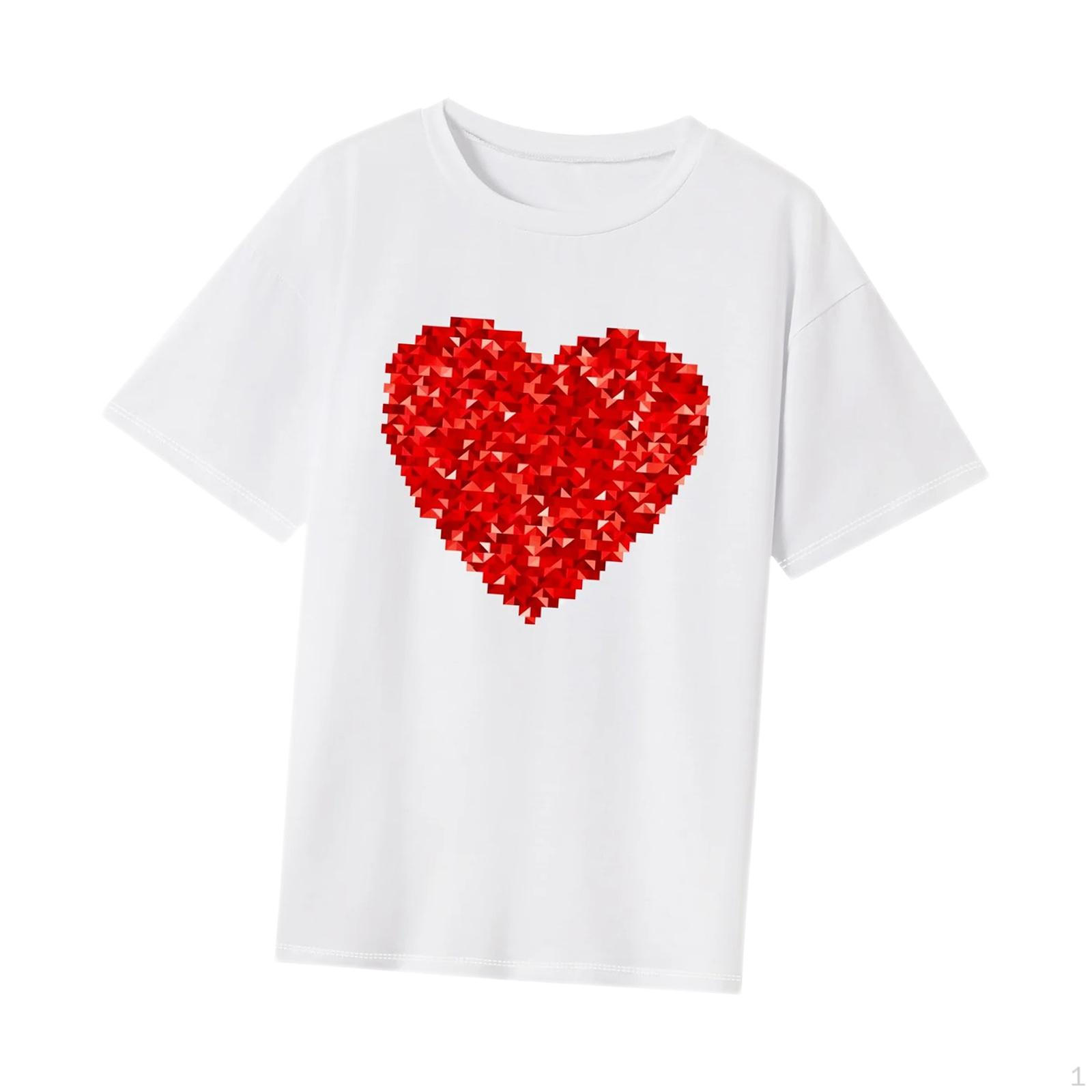 

Футболка для женщин, базовая футболка обычного кроя с круглым вырезом, для пеших прогулок и поездок на работу