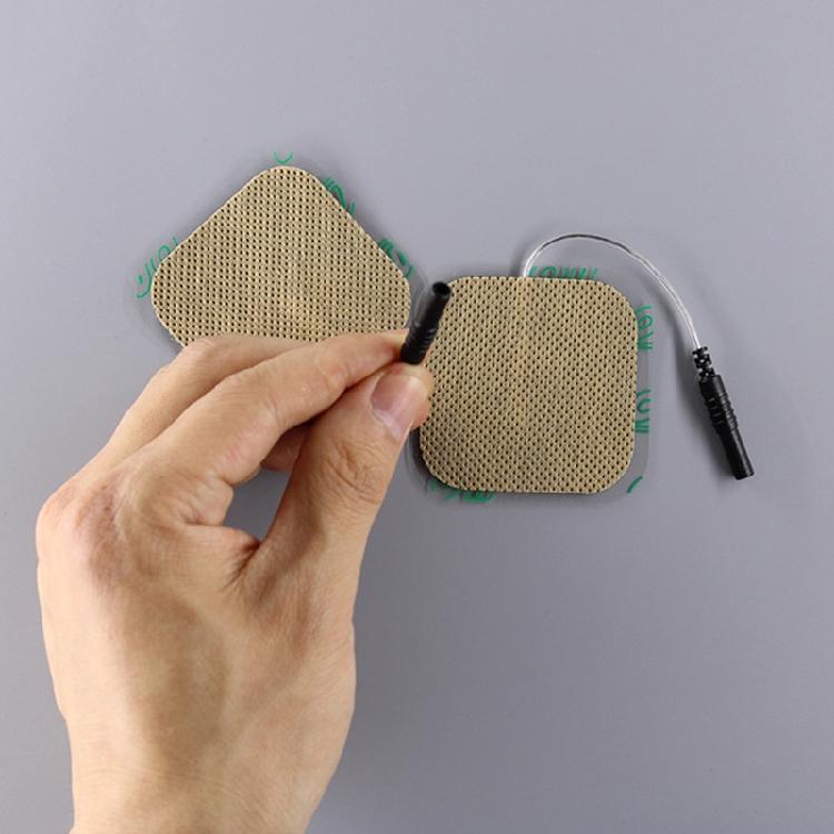10x Self Adhesive Electro Therapy Patches 1.97x1.97'' Reusable Premium Unit Pads