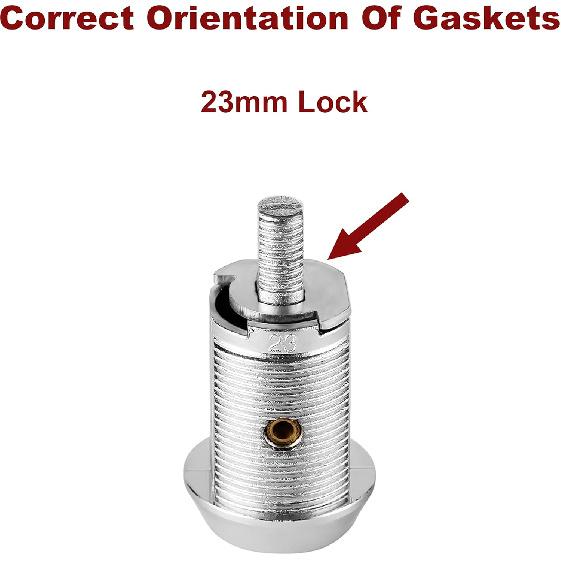 RV Locks For Storage Door 7/8 Inch, RV Compartment Locks For Camper Travel Trailer Cabinet With Keys 7/8", Pack Of 6 Locks With 6 Keyed Alike With