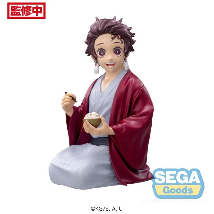 [Demon Slayer] Chokonose Premium Figure Kamado Tanjiro Swordsmith Village Arc (Black & Red, 14cm)