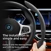 Suitable for Bmw Anti-Slip Buckle Segmented Suede Steering Wheel Cover Suitable for E46 F20 E87 E39 E91 G20 F31 E93 X3 E83 E61 m Serie 1 F30 X5 E90