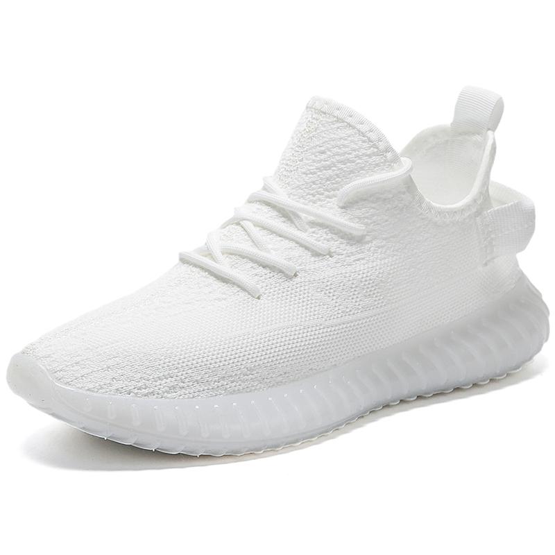 Chaussures Décontractées de Sport Crème Glacée Blanc Pur Style Homme Femme Kaki Drill Pour Chaussures Galaxy Ama Sesame Star Respirantes Été