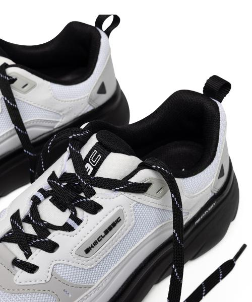 [AKIII CLASSIC] Bumper Trainer Whitestone Black [AKALAUW08463]