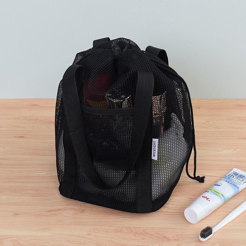 Summer Large Capacity Mesh Beach & Bath Tote for Kids