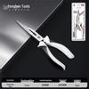 8 Inch Japanese Industrial-Grade Long Nose Pliers with Anti-Slip Grip