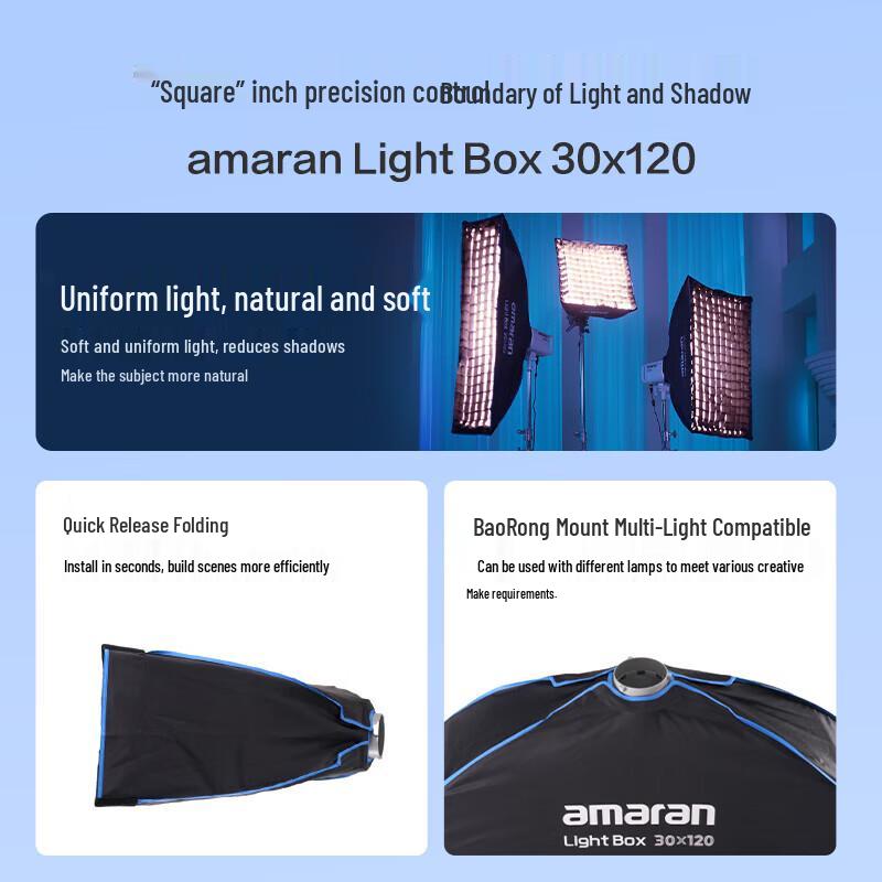 Aputure Light Box 30x120 Strip Softbox