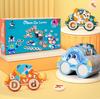 Cross-border Fun Wooden Word Battle Game: 26 Alphabet Matching Blocks Educational Toy