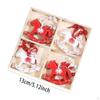 Christmas Decoration Hanging Pendant Wood Ornament Collection Celebration Party Supplies Photo Props