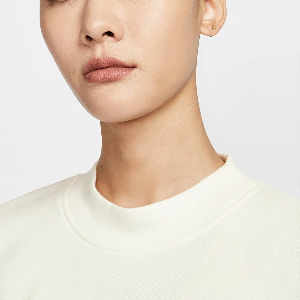 Nike Sportswear Nsw Collection Logo Letter Crew Neck Short Sleeve Top Women Tops Sail HJ0225-133