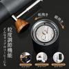 TIMEMORE NANO Manual Coffee Grinder, Compact, All-Metal Stainless Steel Grinding Grinder with Adjustable Coarseness, Foldable Handle, and Brush,