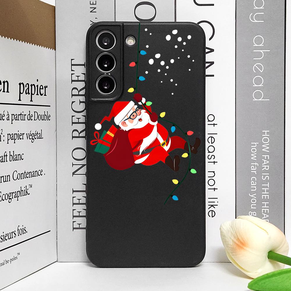 Cute New Year Gifts Snow Elk Merry Christmas Phone Case for Huawei Honor 90 70 100 Pro Nova10 11 9 P60 P30 Mate 50Pro Soft Cover