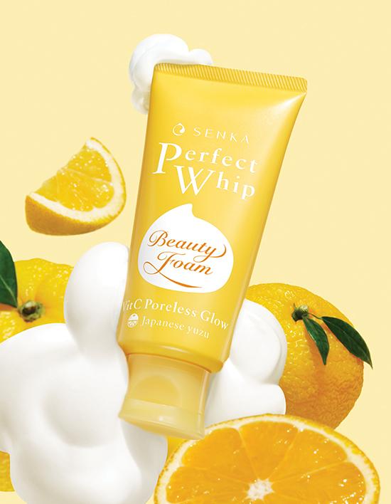 Senka PerfeCt Whip Vitamin C Poreless Glow Cleansing 100g