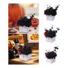 Halloween Artificial Flowers in Wooden Box Table Centerpiece Artificial Roses for Coffee Table Bedroom Desk Bathroom Shelf