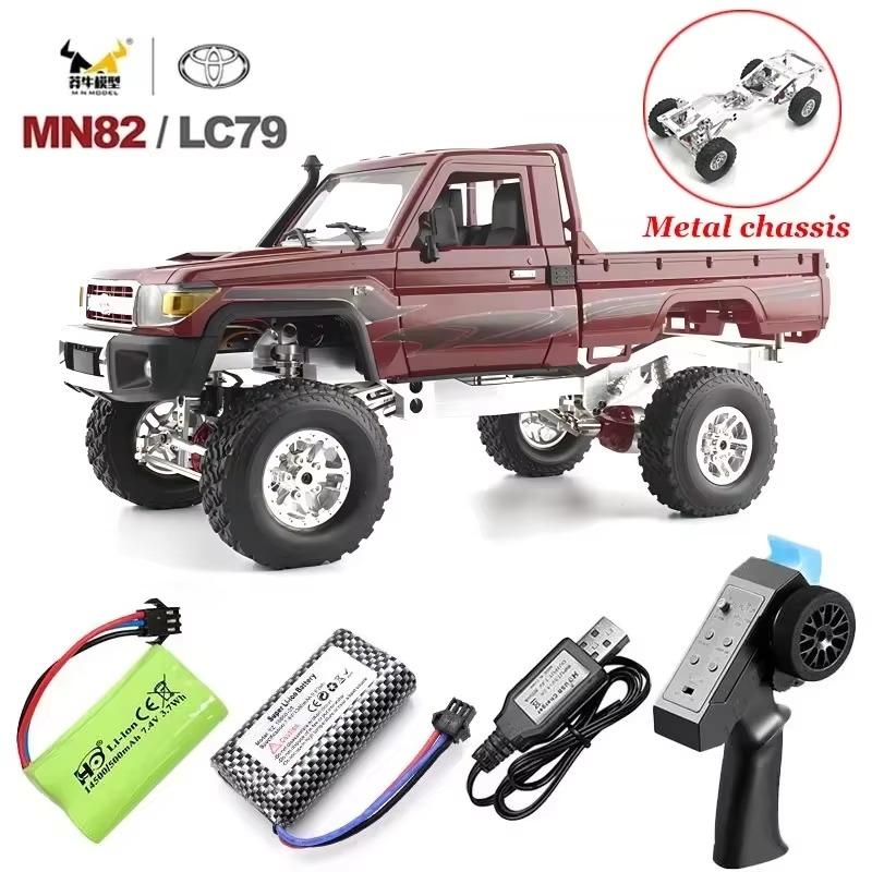 MN82S MN82 Toyota Rc 4x4 Rc CAR 2.4g 1/12 Full Scale Off-road Remote Control RC Crawler CAR Boy's Remote Control Car Toy Gift