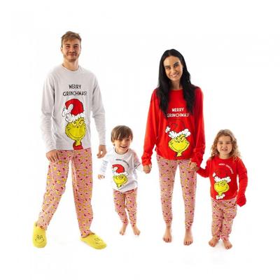 Boys Merry Grinchmas Long Pajamas Set