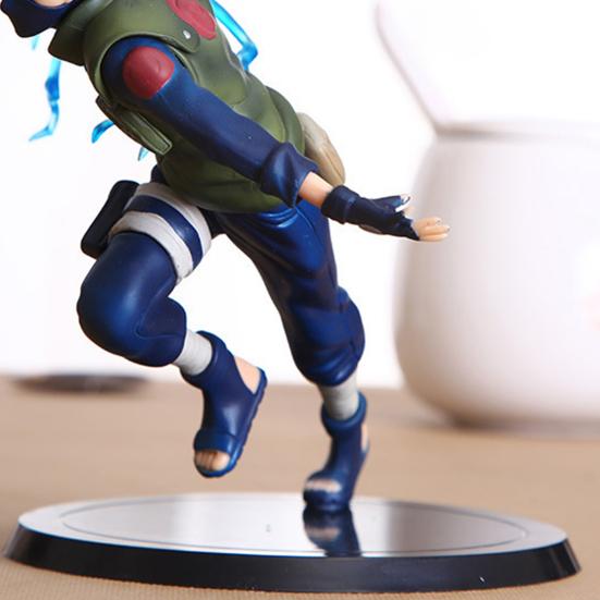 Hatake Kakashi Anime Model Rust-proof Excellent Craftmanship Micro Decor Anime Hatake Kakashi Doll Decoration for Anime Lover