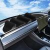 Anti-UV Armaturenbrettabdeckung für Tesla Model 3 Y S Highland 2025 2025 2025 Mittelkonsolenzubehör Armaturenbrettmatte Schutzpolster Sonnenblende