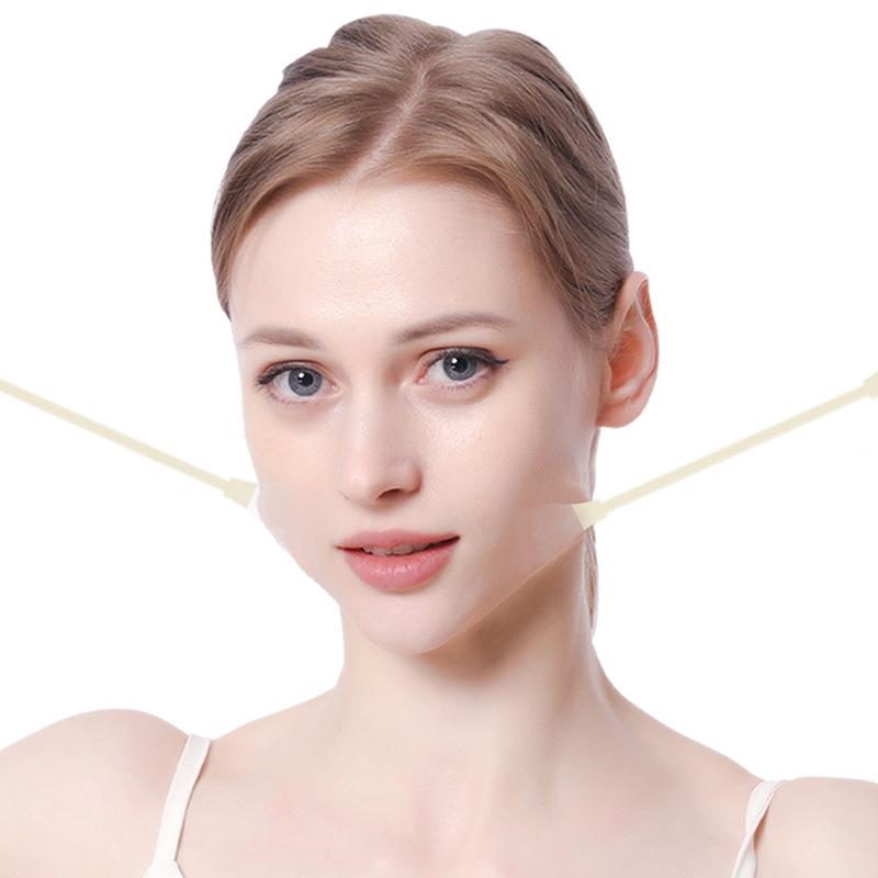 Enhanced V-Face Droplet Stickers: Lift & Firm Facial Contours, Reduce Fine Lines, Invisible Support.