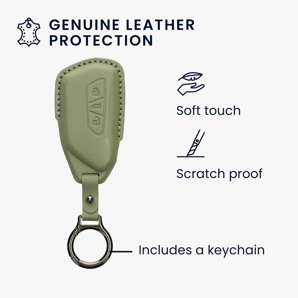 kwmobile Key Cover for VW Golf 8 3-Button Car Key Case - Smart Key