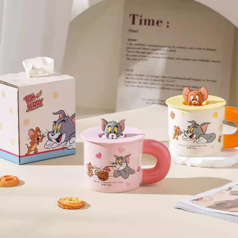 Tom och Jerry Mugg med lock