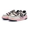 MLB Chunky Liner 811 Manufacturing Slip Resistant Abrasion Resistant Low top Skateboard Shoes Unisex Pink White 3ASXCA12N-50WHS(Team80-)