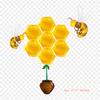 Honey Pot Winnie The Pooh Iron On Heat Transfer Printing Vinyl Patches Sticker for Clothes DIY Appliques Washable Patches