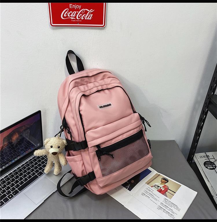 Schoolbag Large Capacity Backpack Men's New Japanese Versatile School Bag Male College Student Female High School Student Junior High School Student