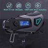 K10 Motorcycle Helmet Headset 1080P Video Dashcam Motorbike Recorder Wireless Moto Headphone Hands-Free Calling FM+Bluetooth 5.4 IPX8 Waterproof