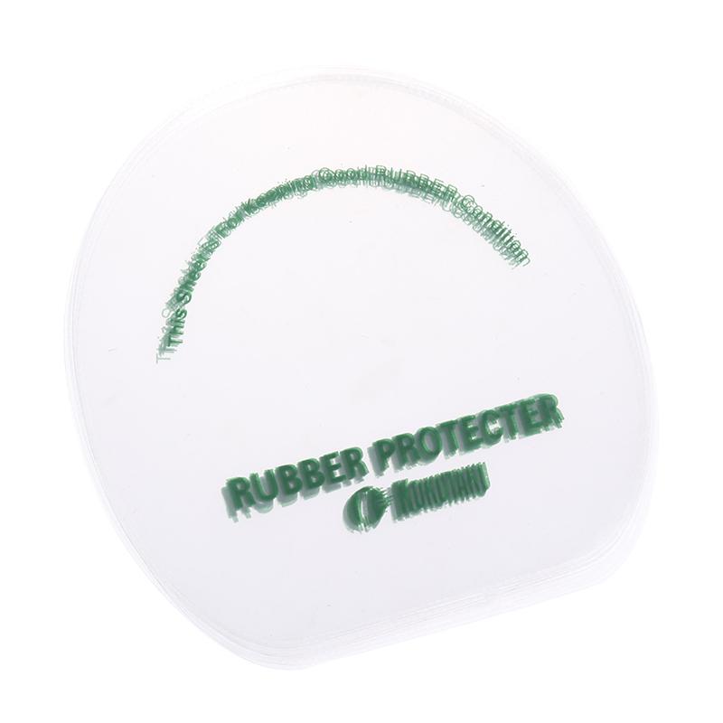 

10 шт. Вяжущая клейкая пленка для ракеток для настольного тенниса Липкая Пыленепроницаемая Прозрачная Клейкая Защитная Пленка Для Накладок для Настольного Тенниса зелёный