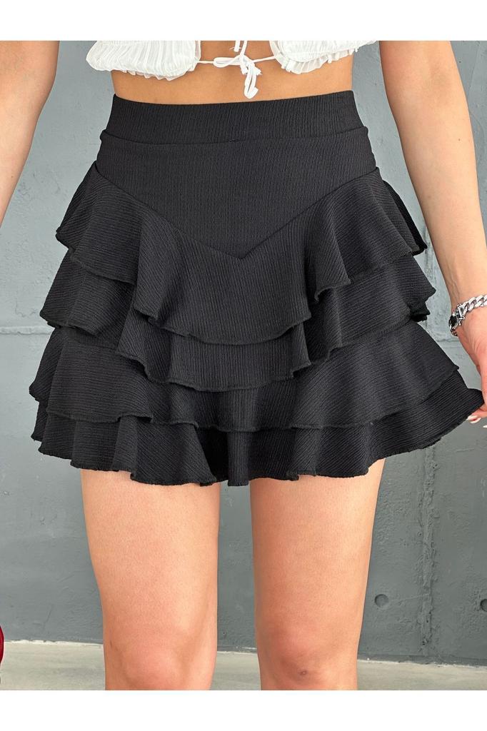 2-PIECE Mykonos Skirt Black and White