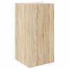vidaXL Eckregal Sonoma-Eiche 33x33x67 cm Holzwerkstoff