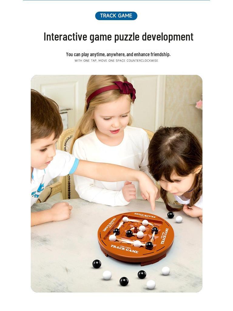 Orbital Logic Chess: Educational Two-Player Board Game for Kids - Interactive Party Toy