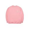 MLB Base Logo Sweatshirts Unisex Pink Crew Neck Moderate Regular 3AMTC0114-50PKS