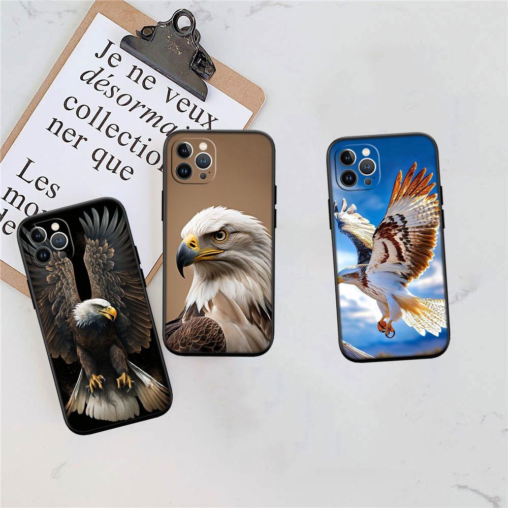 LO51 Hawk Eagle Soft Shell Phone Case for Redmi Note 10 11 12 Pro Max 10S 10C 10T 11A 11S 12S 12C