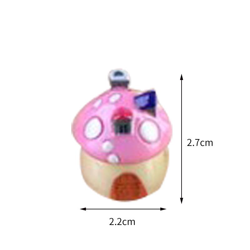 4 Rozmiary Dom Grzybowy Żywica Ozdoba Rękodzieło Ogrodu Wróżek Miniaturowy Mikro Gnom Terrarium Dom Śródziemnomorski Zamek 4 Kolory