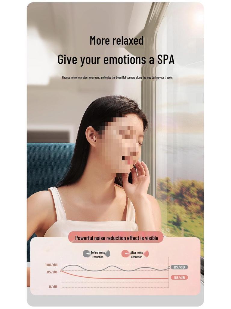 Kunkun Duck Flower Noise-Cancelling Earplugs for Sleep and Study