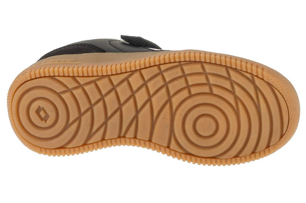 Lotto Makera K, for Boy black Indoor football trainers