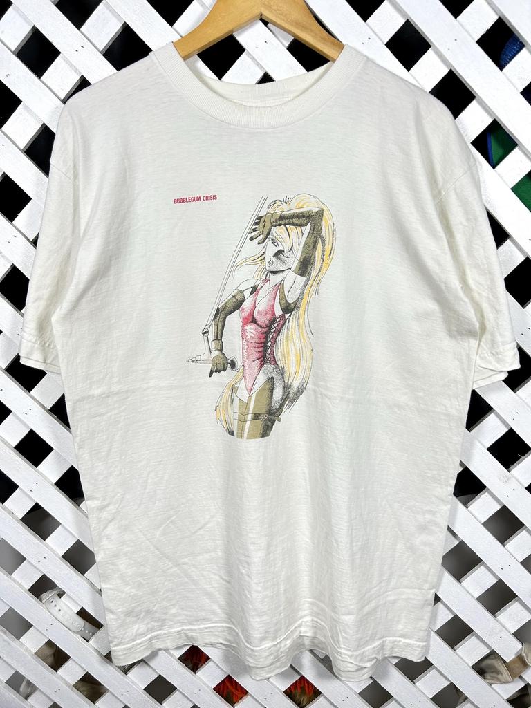 Vintage 1990s Bubblegum Crisis Tshirt / XLarge