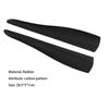 2Pcs Bumper Protective Grain Practical Universal Anti-collision Strip Carbon Car Corner Protector for Car